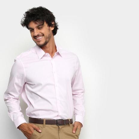 camisa social slim calvin klein