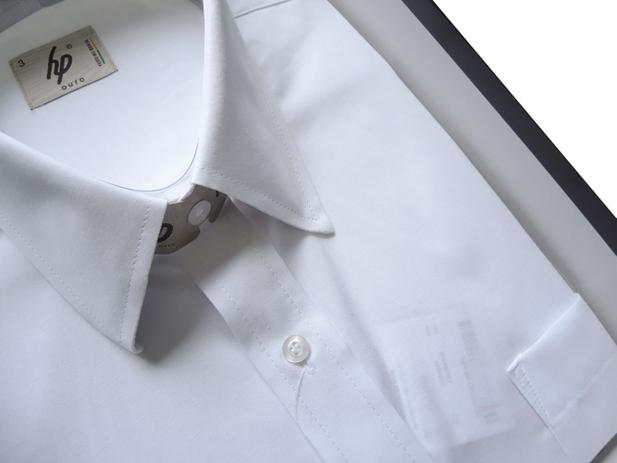 Camisa Social Masculina Humberto Pascuini Manga Curta Tradicional Algodão/Poliéster com Bolso Cor Branco Menor preço em Camisa Social Masculina Humberto Pascuini Manga Curta Tradicional Algodão/Poliéster com Bolso Cor Branco