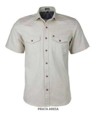 camisa estilo militar masculina