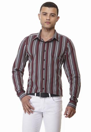 camisa masculina listrada