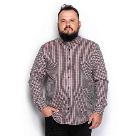 camisa social plus size