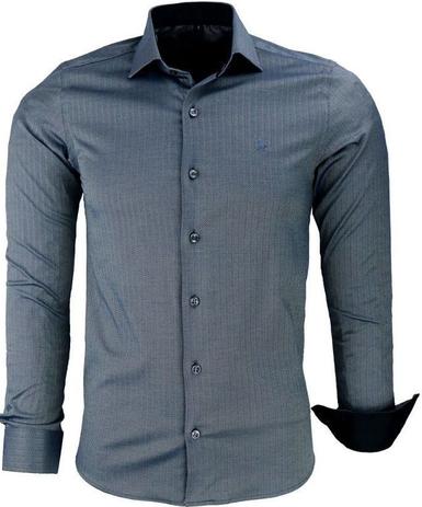 camisa social slim com elastano