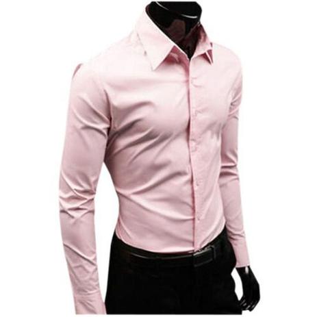 camisa slim social