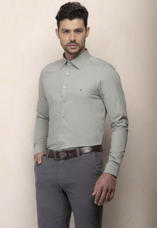 camisa verde oliva masculina