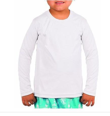 camiseta termica infantil manga longa