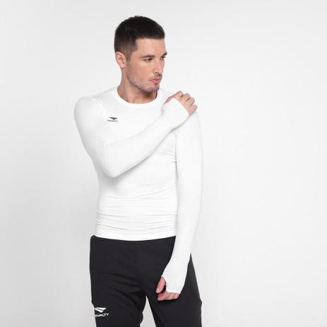 camisa térmica manga longa adidas