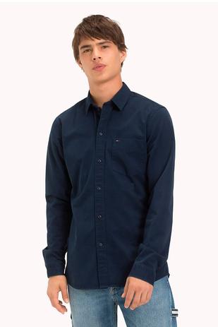 camisa jeans tommy hilfiger