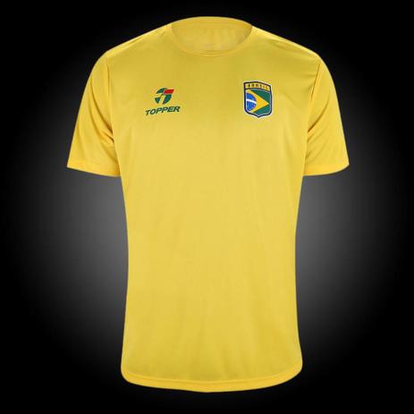 Camisa Topper Brasil Combate Masculina Menor preço em Camisa Topper Brasil Combate Masculina