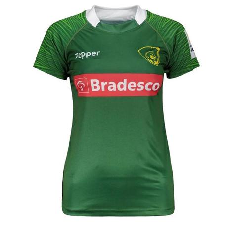 Camisa Topper Rugby Brasil 2 2017 Feminina Menor preço em Camisa Topper Rugby Brasil 2 2017 Feminina