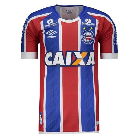 Camisa Umbro Bahia Oficial 2 2017/2018 Masculina Menor preço em Camisa Umbro Bahia Oficial 2 2017/2018 Masculina