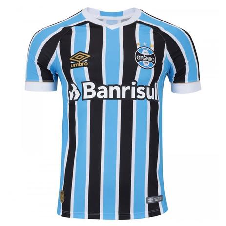 Menor preço em Camisa Umbro Masculina Grêmio Oficial 1 2018 (GAME S/N)