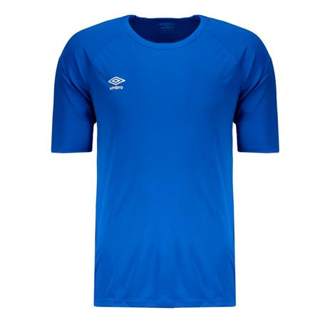 Camisa Umbro TWR Trinity Masculino Azul Menor preço em Camisa Umbro TWR Trinity Masculino Azul