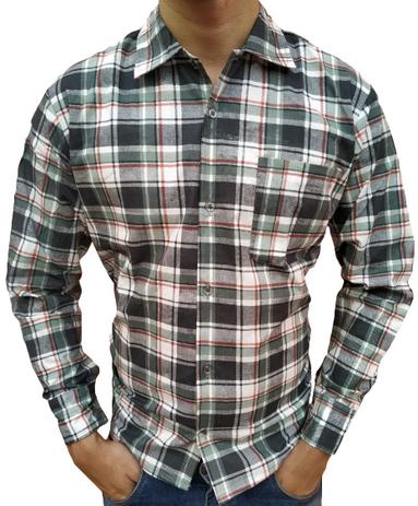 camisa xadrez da moda