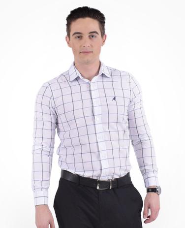 Menor preço em Camisa Xadrez Masculina Slim Social - Hórus oficial