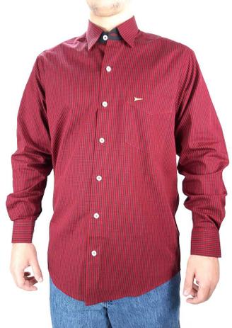 camisa xadrez pequeno masculina