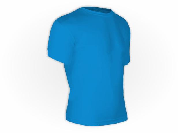 camisa azul turquesa
