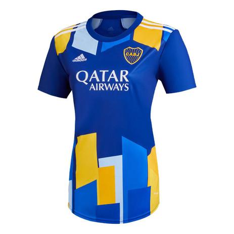 camiseta adidas amarela e azul