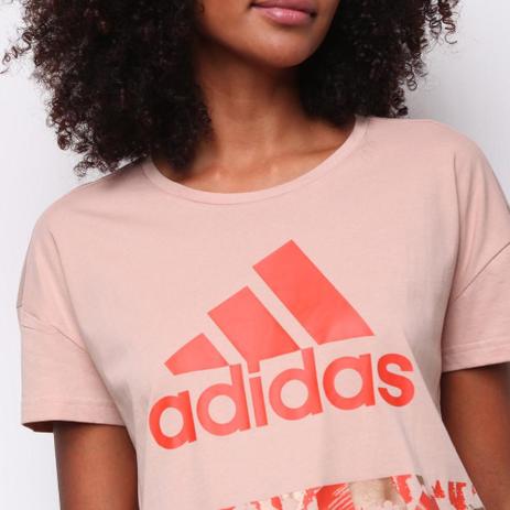 cropped camiseta adidas