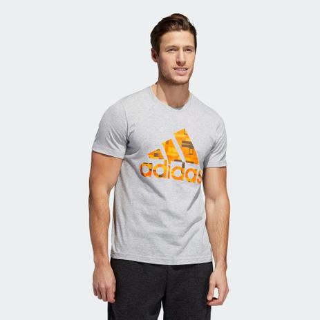 camisa cinza da adidas