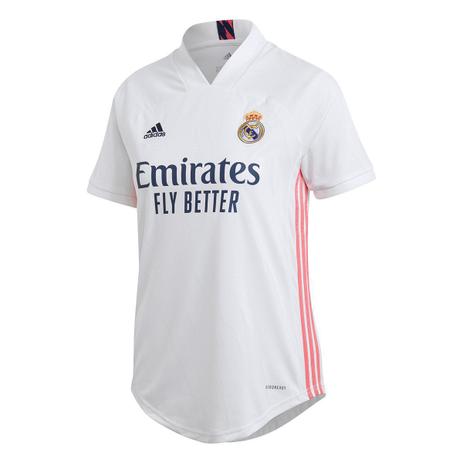 camiseta feminina do real madrid