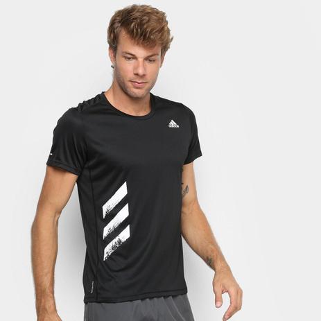 camiseta adidas run it tee bos masculina