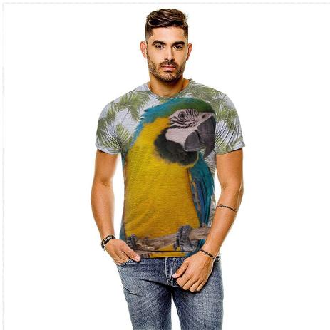 camiseta arara azul