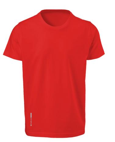 Camiseta baby look vermelha Outlet