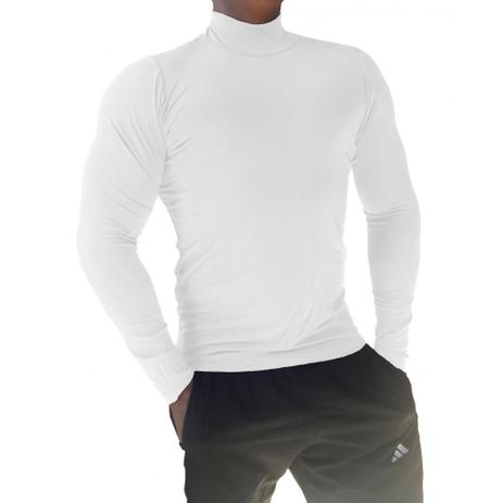 Camiseta Básica Masculina Gola Alta Manga Longa I - Sjons Menor preço em Camiseta Básica Masculina Gola Alta Manga Longa I - Sjons