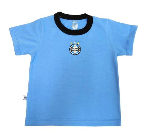 Camiseta Bebê Grêmio Bicolor Oficial - Revedor Menor preço em Camiseta Bebê Grêmio Bicolor Oficial - Revedor