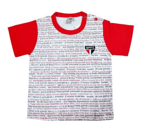 camisa do sao paulo para bebe