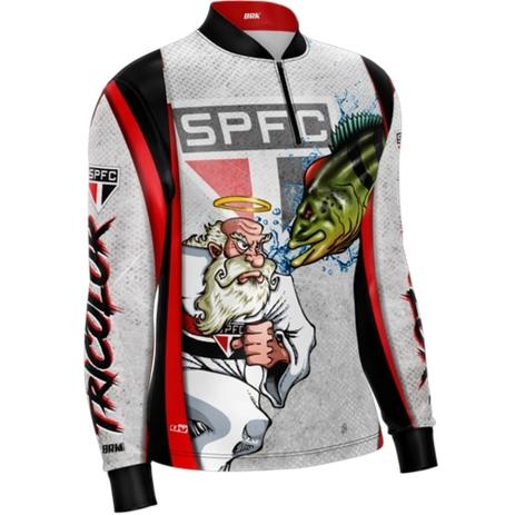 Camisa de pesca do sao paulo Clearance
