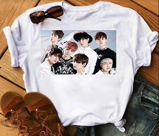 camiseta bts kpop