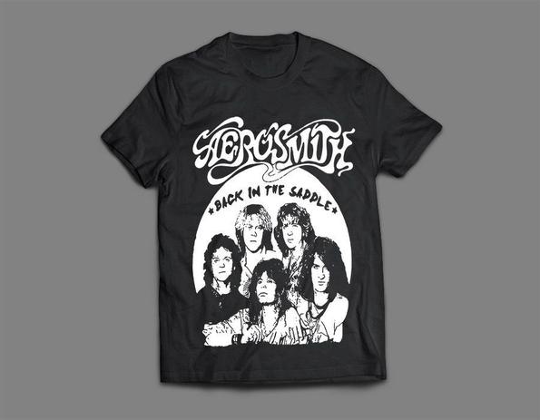 camiseta aerosmith feminina