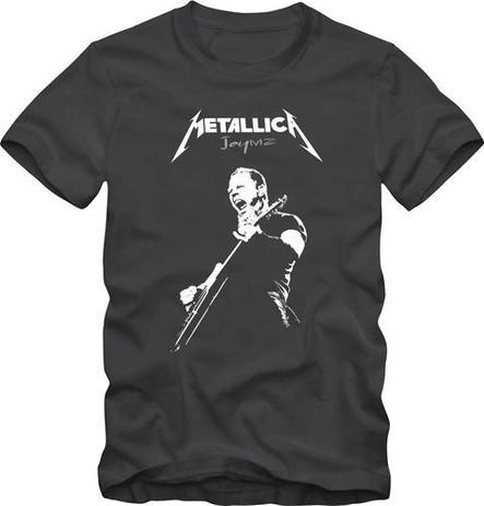 camiseta do metallica masculina