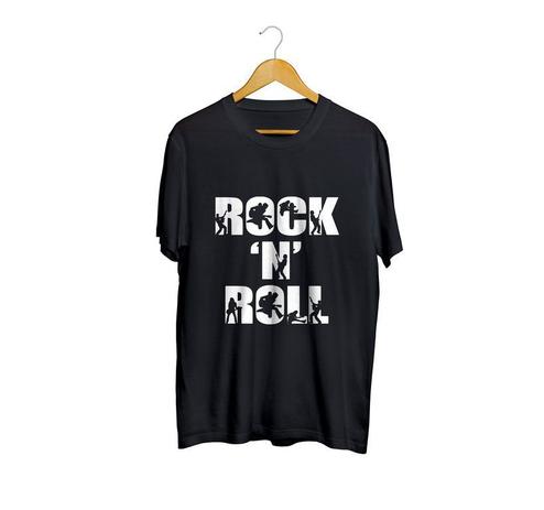 camisa masculina rock