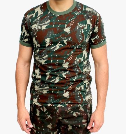 blusa camuflada militar