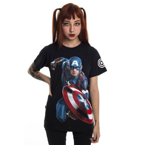 camiseta marvel capitao america
