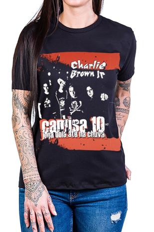 Camisa 10 Joga Bola Até Na Chuva Comprar Camiseta Charlie Brown Jr Camisa 10 Joga Bola Ate Na Chuva Reforco De Ombro A Ombro Bandalheira Camiseta Feminina Magazine Luiza