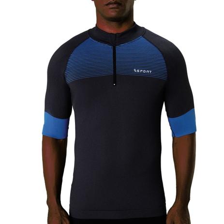 camiseta para ciclismo com bolso