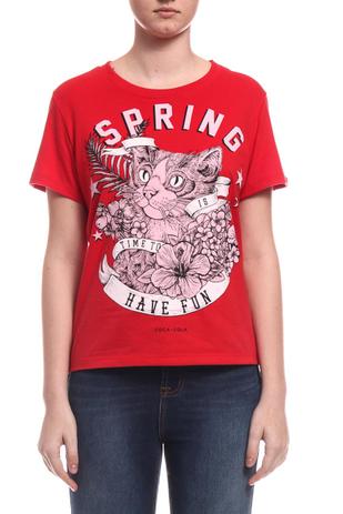 camisa coca cola feminina