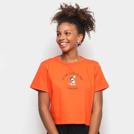 camiseta colcci mickey feminina