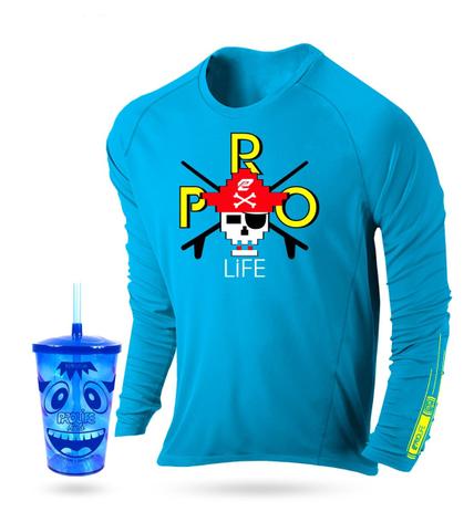 Camiseta com Proteção Solar Infantil até 2 Anos Poliester com Copo 700 ml Acrilico Azul Prolife é boa?