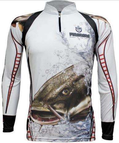 Camiseta De Pesca King Proteção Solar Uv KFF303 - Pirarara - King Brasil é boa?