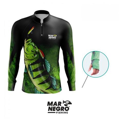 camisa térmica masculina pesca