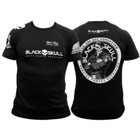 Camiseta DRY FIT SOLDADO BOPE - Black Skull - Preta Menor preço em Camiseta DRY FIT SOLDADO BOPE - Black Skull - Preta
