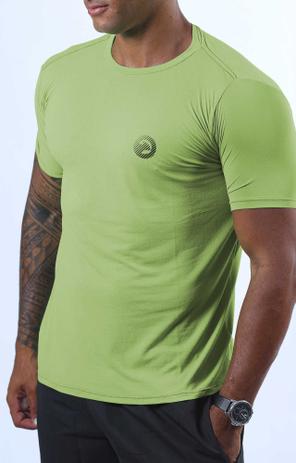 camiseta dry fit verde