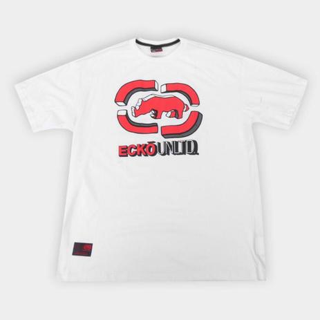 camiseta plus size ecko