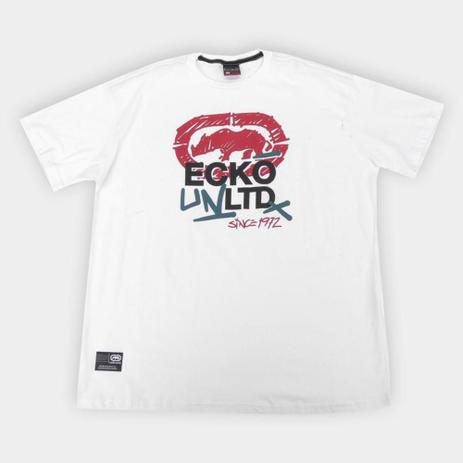 camiseta plus size ecko