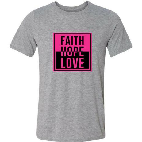 camiseta faith hope love