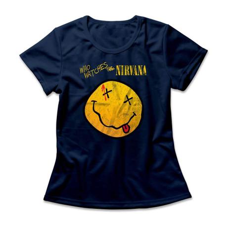 nirvana camisa feminina